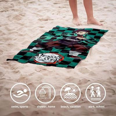 Demon Slayer: Kimetsu no Yaiba Towel Tanjiro 70 x 140 cm - thumbnail