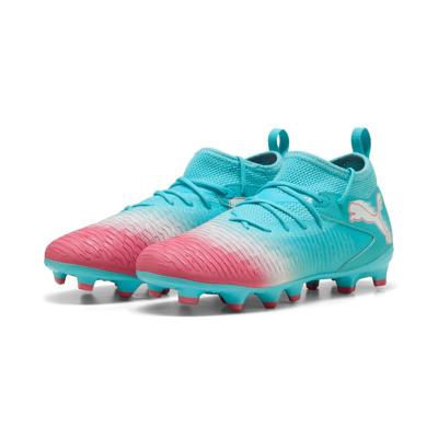 PUMA Future 8 Match Re-Charge Gras / Kunstgras Voetbalschoenen (MG) Kids Blauw Roze Wit PUMA Future 8 Match Re-Charge Gras / Kunstgras Voetbalschoenen (MG) Kids Blauw Roze Wit