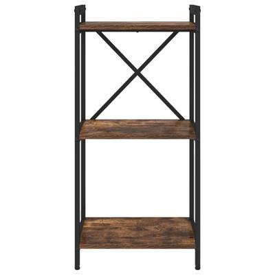 Boekenkast Gerookt eiken 40 x 30 x 83 cm Bewerkt hout Boekenkast Gerookt eiken 40 x 30 x 83 cm Bewerkt hout