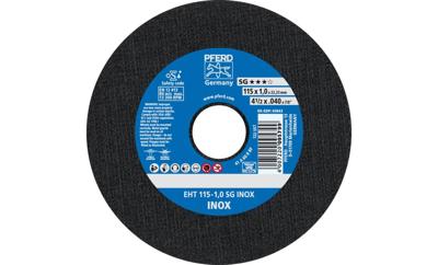 PFERD TOOLS EHT 115-1,0 SG INOX 61340416 Doorslijpschijf recht 115 mm 25 stuk(s) RVS PFERD TOOLS EHT 115-1,0 SG INOX 61340416 Doorslijpschijf recht 115 mm 25 stuk(s) RVS