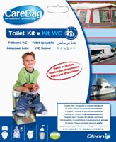 CareBag Meeneemtoilet opvouwbaar 1 Set - thumbnail