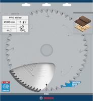 Bosch Accessories Optiline Wood 2608641769 Hardmetaal-cirkelzaagblad 305 x 30 x 3.2 mm Aantal tanden: 80 1 stuk(s) - thumbnail