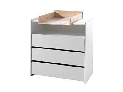 Vipack opzet commode Kiddy - bruin - 14x53x72 cm - Leen Bakker