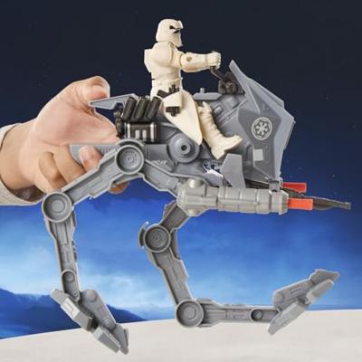 AT-RT Imperial Remnant en AT-RT pilootfiguur, Star Wars: The Mandalorian & Grogu, Star Wars ActionVerse, Leeftijd 4