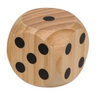 Houten Dobbelsteen - thumbnail