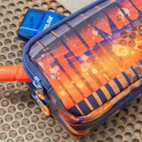 Pennenetui met 3 vakken Milan Fizz 22 x 11 x 6,5 cm - thumbnail