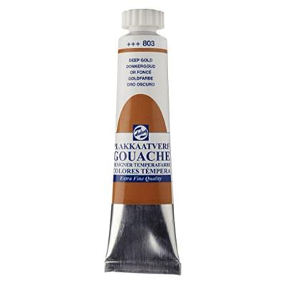 Talens Gouache Extra Fine Quality Tube 20 ml - Donkergoud 803