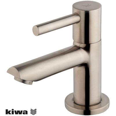 Wiesbaden Amador Fonteinkraan - Toiletkraan - Koudwaterkraan - Kiwa - 1/2 - Geborsteld Staal