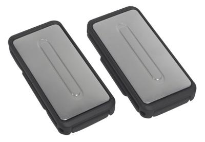 Gordelklemmen zilver 2 stuks