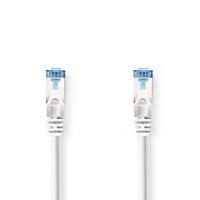 Nedis CCGL85330WT10 CAT6a-Kabel S/FTP RJ45 M netwerkkabel Wit 1 m - thumbnail