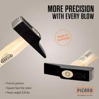 Timmermanshamer PICARD 18 mm 130 x 270 x 45 mm DIN 5109 - thumbnail