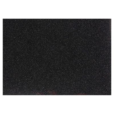 Creativ Company Opstrijkfolie glitter zwart, a5
