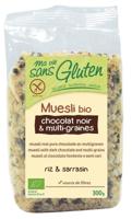 Muesli chocolade en multigranen glutenvrij bio - thumbnail