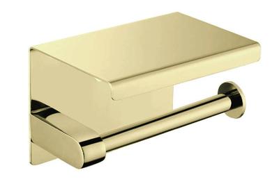 Best Design Toiletrolhouder Nancy Telefoonhouder 13.5x10 cm Mat Goud
