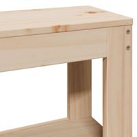 Bedframe zonder matras massief grenenhout 75x190 cm - thumbnail