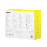 Baseus Super Energy BS-CH013 4in1 - startbooster met zaklamp, powerbank van 6000 mAh, compressor (zwart) - thumbnail