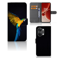 OnePlus Nord 3 | Telefoonhoesje | Met pasjeshouder | Papegaai - thumbnail
