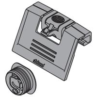 Blum Greep + meenemer ZIF.80M7 GRI/MIT V1SW/Grijs-wit - thumbnail