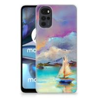 Smartphone hoesje Motorola Moto G22 Boat - thumbnail