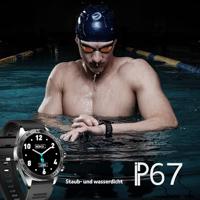 Smartwatch beafon WATCH 501 1,43" Staal Mat zwart - thumbnail