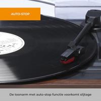 Denver VPR-190 Platenspeler Hout - thumbnail