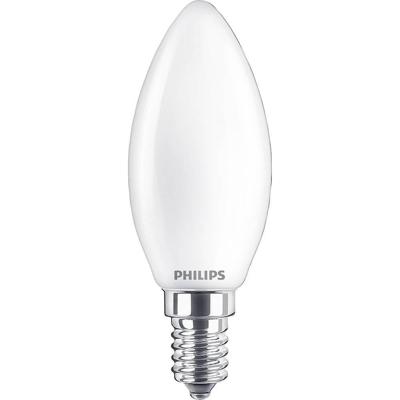 Philips LED 27217000 LED-lamp Energielabel F (A - G) E14 4.3 W = 40 W Warmwit (Ø x h) 3.5 cm x 9.7 cm 3 stuk(s)