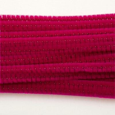 Vaessen Creative • chenilledraden 6mm 25st. 30cm fuchsia