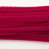 Vaessen Creative • chenilledraden 6mm 25st. 30cm fuchsia - thumbnail