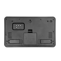 TFA Dostmann 60.3552.01 Zendgestuurde klok Zendergestuurd 254 mm x 44 mm x 152 mm Zwart - thumbnail