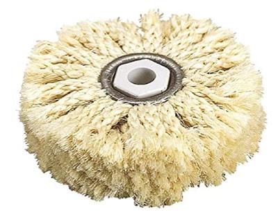 Wolfcraft Sisalkoordborstel | Boring 10mm | Ø85 x 20mm | 1 stuk - 2098000 Wolfcraft Sisalkoordborstel | Boring 10mm | Ø85 x 20mm | 1 stuk - 2098000