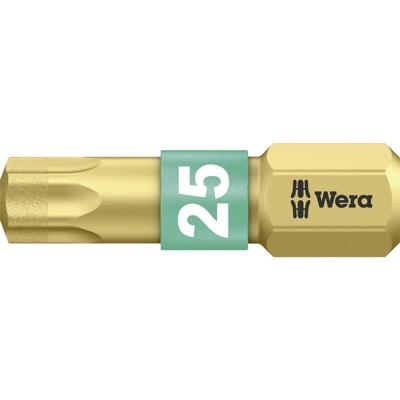 Wera 867/1 BDC TX25X25 05 066106 001 Torx-bit T 25 Gereedschapsstaal Gelegeerd, Met diamant bedekt D 6.3 1 stuk(s)