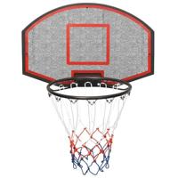 Basketbalbord 71x45x2 cm polyetheen zwart - thumbnail