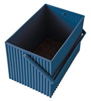 Hachiman Omnioffre M - 248x142x155mm - Marineblauw - thumbnail
