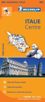 Michelin Wegenkaart 563 Italië Midden (Paperback) Michelin Wegenkaart 563 Italië Midden (Paperback)