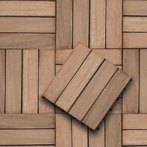 Vlondertegel Siantar 30 x 30 cm hardhout Vlondertegel Siantar 30 x 30 cm hardhout