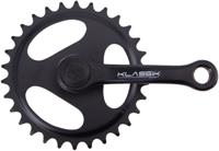 Pieper Mp crankstel crankset 4-edge 30t 1/2x3/32 100mm steel - thumbnail