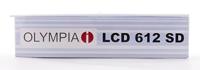 Olympia LCD 612 SD Bureaurekenmachine Zwart Aantal displayposities: 12 werkt op batterijen (b x h x d) 212 x 42 x 162 mm - thumbnail