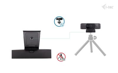 i-tec I-TEC SOLOMON 500 4K PDAF Webcam Webcam 3840 x 2160 Pixel