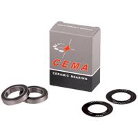 Cema kogellager set voor 24mm bottom bracket keramisch zwart - thumbnail