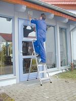 CORDA HUISHOUDELIJKE ALUMINIUM LADDER 4 TREDEN KRAUSE - thumbnail