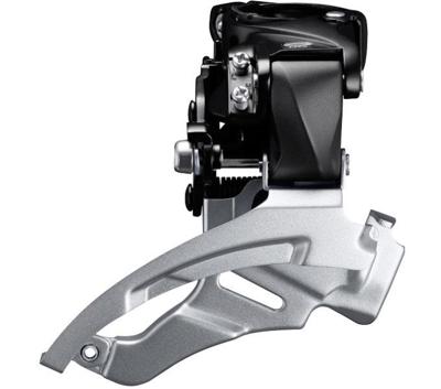Shimano voorderailleur 3 x 9-speed altus fd-m2000 top swing dual pull met hoge klem 40t (63-66°) Shimano voorderailleur 3 x 9-speed altus fd-m2000 top swing dual pull met hoge klem 40t (63-66°)