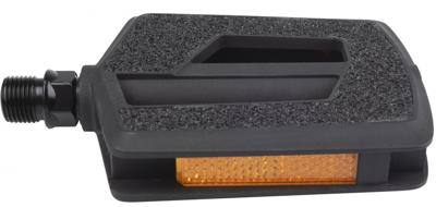 M-Wave steady flat non-slip pedal, sandblock (hangverpakking)