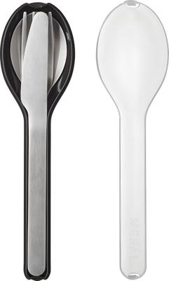 Mepal bestekset ellipse 3-delig nordic black Mepal bestekset ellipse 3-delig nordic black