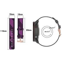 Garmin Venu 3s / Vivoactive 4s / Venu 2s / Vivomove 3s / Forerunner 255s - Canvas nylon bandje - Geel - thumbnail
