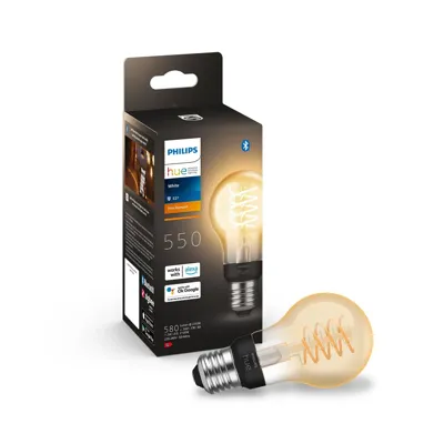 Philips LichtbronHue - E27 - 7W - White A60 - 929003051401