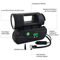 Slime deluxe 12v digitale bandenpomp / compressor - thumbnail