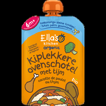 Ella&apos;s Kitchen Kiplekkere ovenschotel 6+ biologisch 130 g bij Jumbo