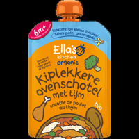 Ella&apos;s Kitchen Kiplekkere ovenschotel 6+ biologisch 130 g bij Jumbo - thumbnail