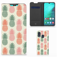 Samsung Galaxy A40 | Flip Style Cover | Ananas - thumbnail