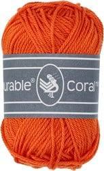 Durable Coral Mini 2194 Orange - Haakgaren / Breigaren Durable Coral Mini 2194 Orange - Haakgaren / Breigaren
